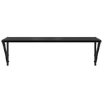 Vegghyller 2 Pcs Svart Eik 80 X 25 X 25,5 Cm Konstruert Tre