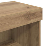 Tv Veggskap Med Led Artisan Eik 100 X 30 X 30 Cm Konstruert Tre