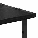 Skiverstativ Svart Eik 41 X 28 X 33.5 Cm Konstruert Tre