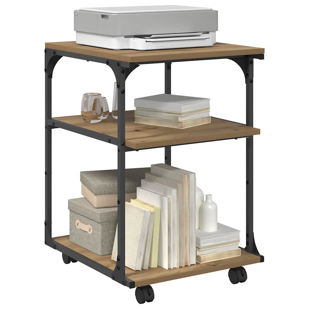 Skiverstativ Artisan Eik 43 X 48 X 64 Cm Konstruert Tre