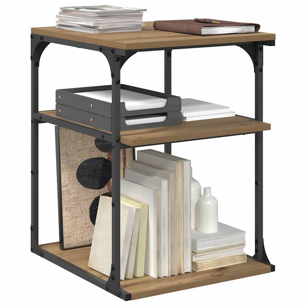 Skiverstativ Artisan Eik 43 X 48 X 64 Cm Konstruert Tre