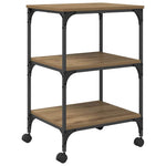 Skiverstativ Artisan Eik 50 X 41 X 75 Cm Konstruert Tre