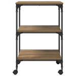 Skiverstativ Artisan Eik 50 X 41 X 75 Cm Konstruert Tre