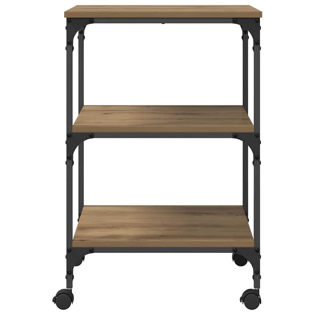 Skiverstativ Artisan Eik 50 X 41 X 75 Cm Konstruert Tre