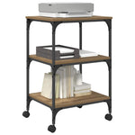 Skiverstativ Artisan Eik 50 X 41 X 75 Cm Konstruert Tre