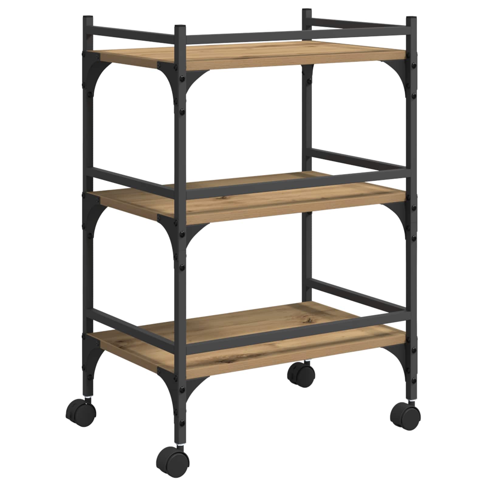 Kjøkkenvogn Artisan Eik 50 X 35 X 75.5 Cm Konstruert Tre
