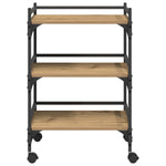 Kjøkkenvogn Artisan Eik 50 X 35 X 75.5 Cm Konstruert Tre