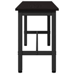 Spisebenk Svart Eik 100 X 32,5 X 48,5 Cm