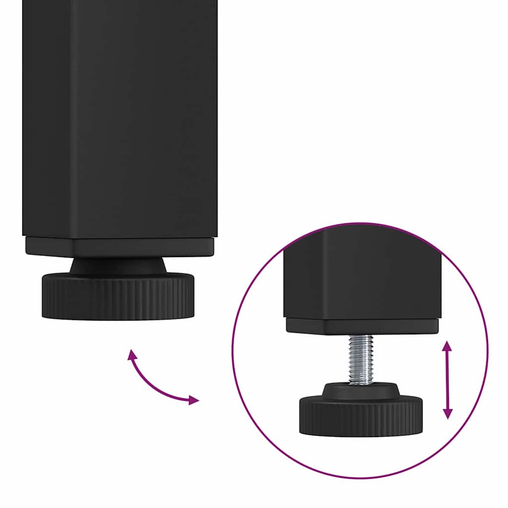 Spisebenk 2 Pcs Sonoma Eik 100 X 32,5 X 48,5 Cm