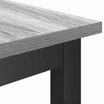Spisebenk 2 Pcs Grå Sonoma 100 X 32,5 X 48,5 Cm