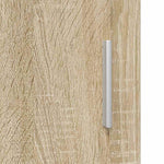 Tre Skap Med Lagring Sonoma Eik 50 X 29 X 100 Cm Konstruert Tre