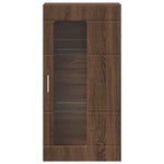 Tre Skap Med Lagring Brun Eik 50 X 29 X 100 Cm Konstruert Tre