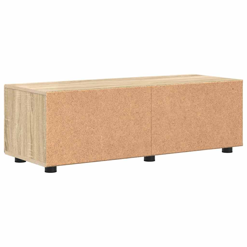 Tre Skap Med Skuff Sonoma Eik 100,5 X 39 X 30 Cm Konstruert Tre