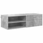 Tre Skap Høyglanset Hvit 100,5 X 39 X 30 Cm Konstruert Tre