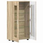 Serviesskap Sonoma Eik 55,5 X 29 X 100 Cm Konstruert Tre