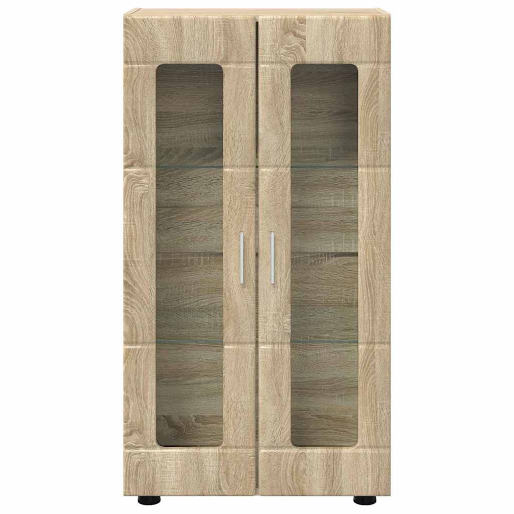 Serviesskap Sonoma Eik 55,5 X 29 X 100 Cm Konstruert Tre