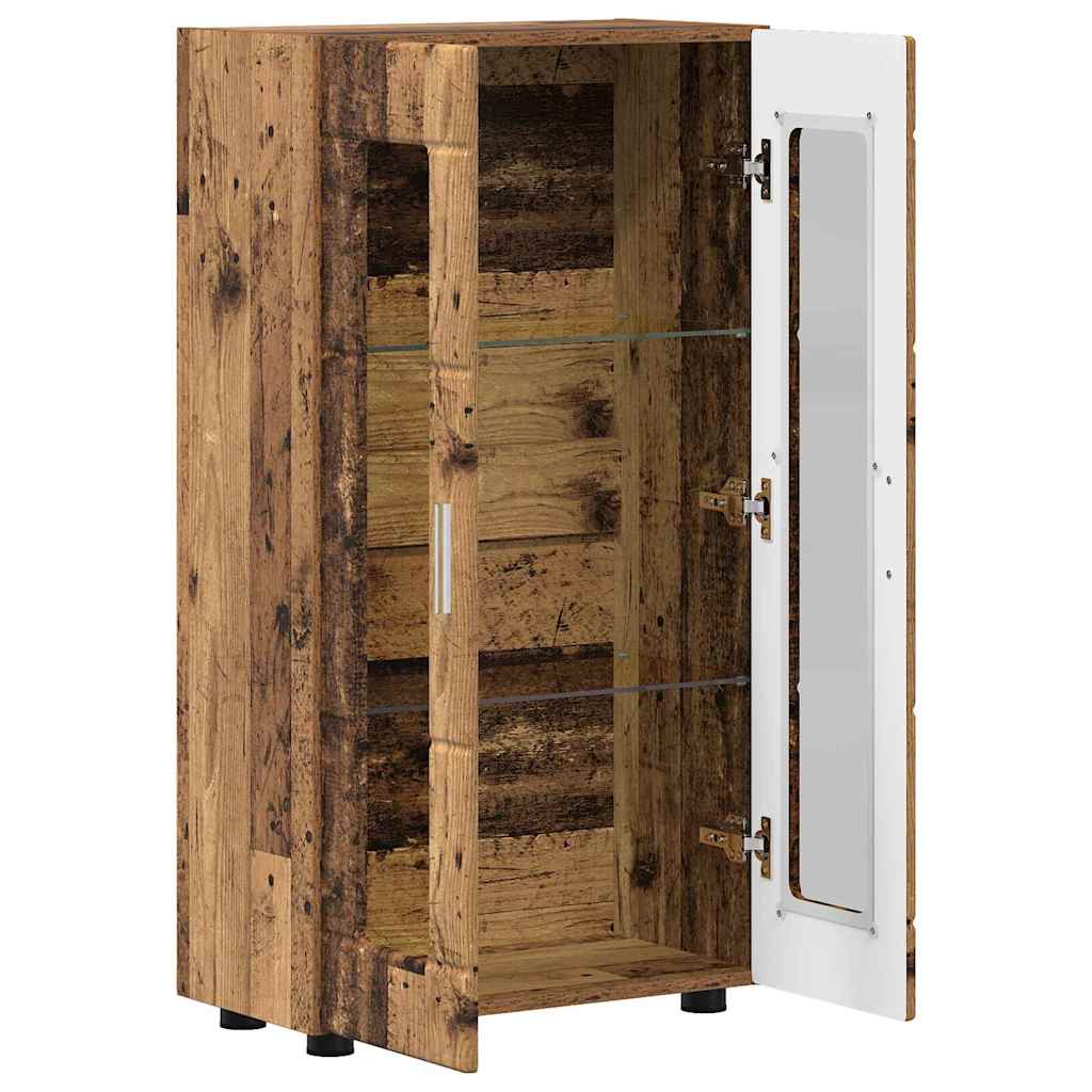 Serviesskap Gammelt Tre 55,5 X 29 X 100 Cm Konstruert Tre