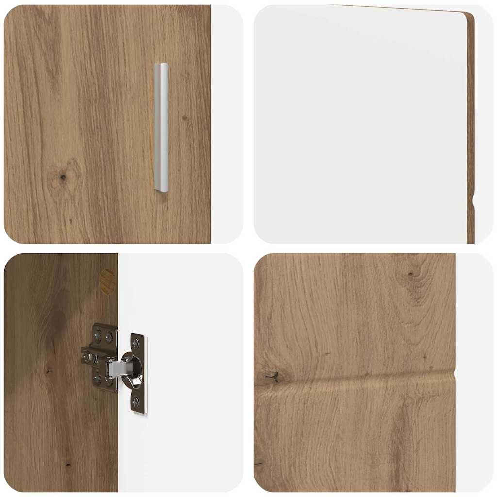 Serviesskap Artisan Eik 88,5 X 30,5 X 55,5 Cm Konstruert Tre