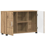 Serviesskap Artisan Eik 88,5 X 30,5 X 55,5 Cm Konstruert Tre