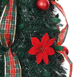 Kunstig Juletre Med 150 Led Med Stativ Grønn 180 Cm Pvc