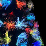 Kunstig Juletre Med Dekorative Strenglys Grønn 64 Cm Pvc