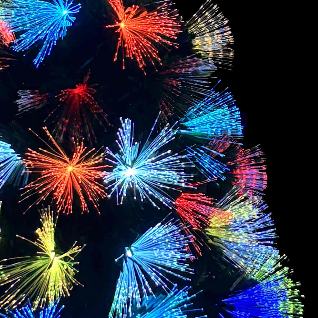 Kunstig Juletre Med Dekorative Strenglys Grønn 64 Cm Pvc