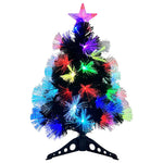 Kunstig Juletre Med Dekorative Strenglys Grønn 64 Cm Pvc