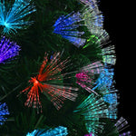 Kunstig Juletre Med Dekorative Strenglys Grønn 150 Cm Pvc