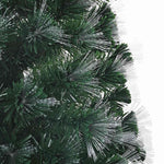 Kunstig Juletre Med Dekorative Strenglys Grønn 210 Cm Pvc