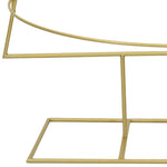 Metall Juletre Med Stativ Gull 180 Cm Pulverlakkert Stål