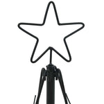 Julekjegle Tre Med Stativ Svart 60 Cm Stål