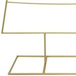 Metall Juletre Med Stativ Gull 180 Cm Pulverlakkert Stål