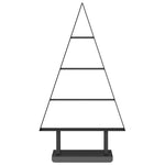 Metall Juletre Med Stativ Svart 60 Cm Stål