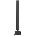 Metall Juletre Med Stativ Svart 60 Cm Stål