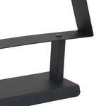 Metall Juletre Med Stativ Svart 125 Cm Stål