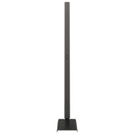 Metall Juletre Med Stativ Svart 125 Cm Stål