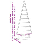 Metall Juletre Med Stativ Svart 125 Cm Stål