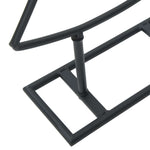 Metall Juletre Med Stativ Svart 60 Cm Stål