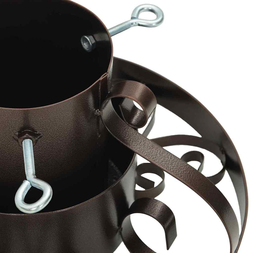 Juletre Stand Antikk Kobber 40 X 40 X 20.5 Cm Stål