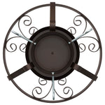 Juletre Stand Antikk Kobber 40 X 40 X 20.5 Cm Stål