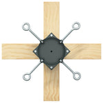 Juletre Stand 1.73 Grønn 50 X 50 X 16 Cm Massiv Furu