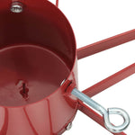 Juletre Stand 1.73 Med Vanntank Rød 49 X 49 X 15,5 Cm Stål