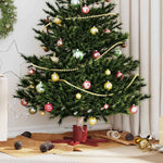 Juletre Stand 1.73 Med Vanntank Rød 49 X 49 X 15,5 Cm Stål