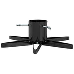 Juletre Stand 1.73 Med Vanntank Svart 49 X 49 X 15,5 Cm Stål