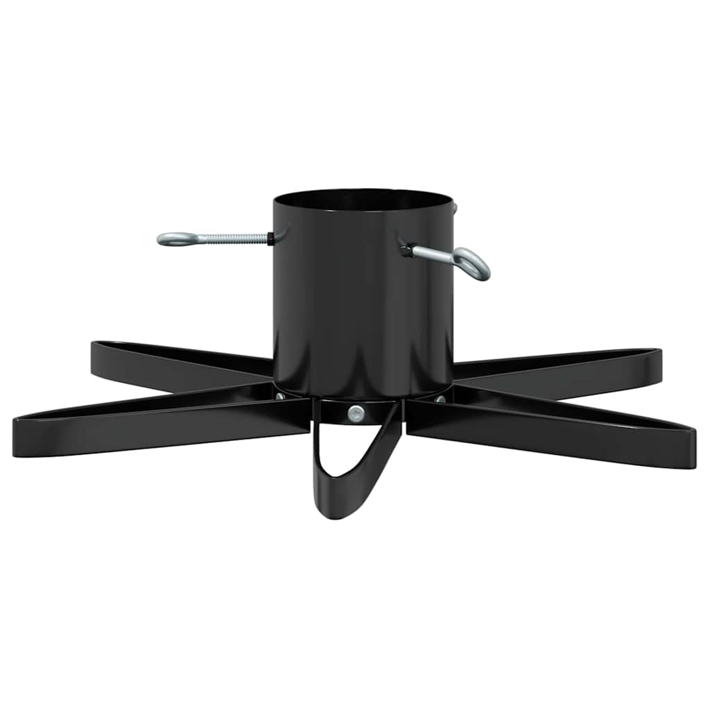 Juletre Stand 1.73 Med Vanntank Svart 49 X 49 X 15,5 Cm Stål