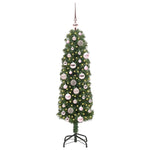 Kunstig Juletre Med 150 Led Grønn 120 Cm Pvc Og Stål Og Plast