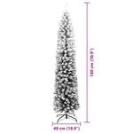 Kunstig Juletre Med 300 Led Grønn 180 Cm Pvc Og Stål Og Plast