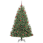 Kunstig Sammensatt Juletre Grønn 180 Cm Pvc Og Metall