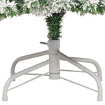 Kunstig Sammensatt Juletre Med 300 Led Grønn Og Hvit 180 Cm