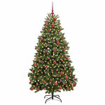 Kunstig Juletre Med 300 Led Grønn 180 Cm Pvc Og Metall